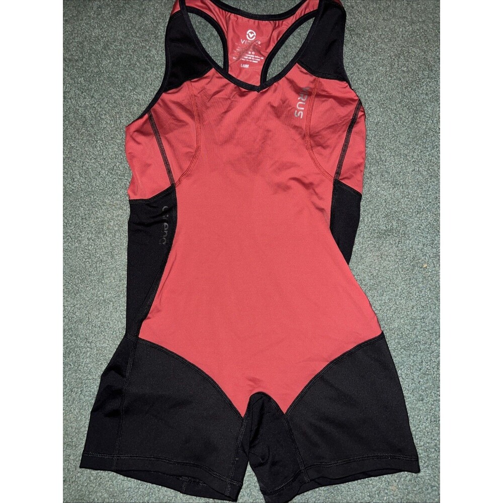 Virus Black And Red Singlet Performance Ascend Bioceramic Large